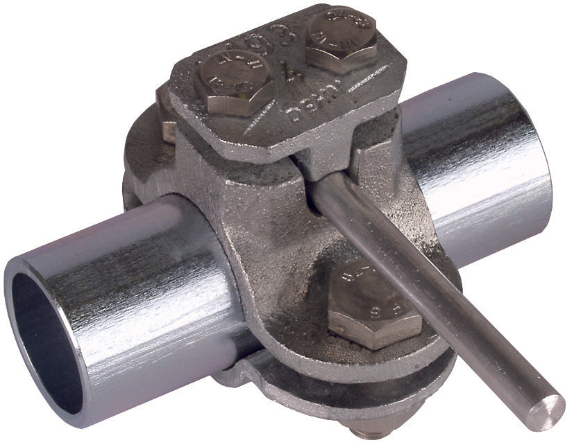 Dehn Earthing Pipe Clamp D 48mm With Connecting Clamp Rd 4-10mm - 407112