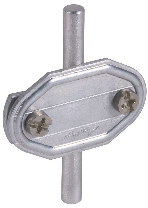 Dehn Number Plate Al For Rd 7-10Mm Fl 30Mm Overspanningsveilige Montageset - 480003 [2 pieces]