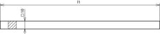 Dehn Clamping Bar For Equipotential Bonding Rail - 563016