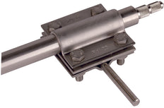 Dehn Earth Rod Terminal Clamp Stainless Steel For D 20mm Rd 7-10mm Fl -40mm - 610020