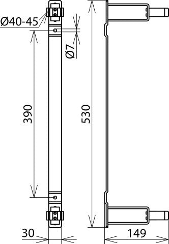 Dehn HV P ST D40 45 Voltage Detector Storage Device - 700008