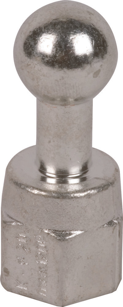 Dehn M16 25mm Straight Fixed Ball Point - 755600