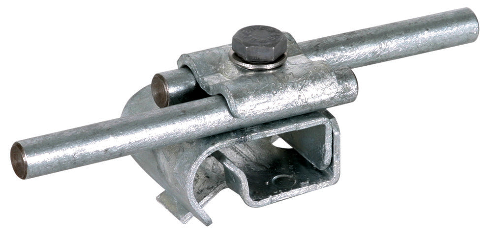 Dehn Gutter Clamp With Double Cleat For Rd 8-10mm Bead 16-22mm - 339050 [2 pieces]
