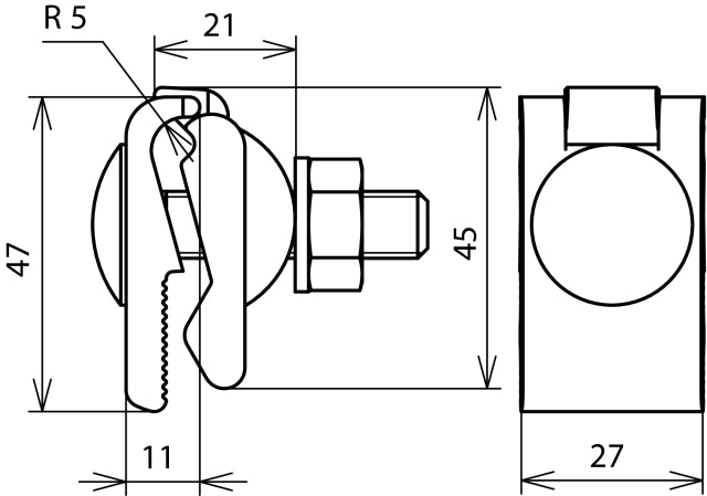 Dehn Terminal Connection Clamp MCI tZn Range Fl 0.4-12mm - 371008