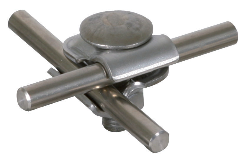 Dehn MMV Clamp Stainless Steel For Rod 6-8MM With Truss Head Screw - 390259