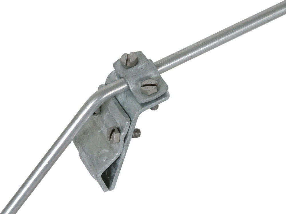 Dehn Gutter Clamp ST/TZN For Bead 13-25mm With Two-Screw Cleat - 338000