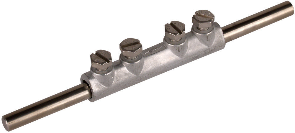 Dehn ZDC Connecting Sleeve For Rd 8mm With 4 Screws M6x10mm - 385203