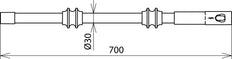 Dehn M12 Insulation Element With Threaded Bushing And Plug-In Coupling - 766114