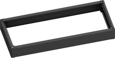 ABB TZG210 Cabinet Plinth 100mm RAL9005 Black Steel - 2CPX010574R9999