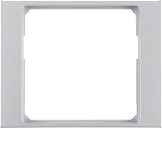 Berker Adapter Ring For Centre Plate 50x50mm K5 Aluminum - 11087103 [2 pieces]