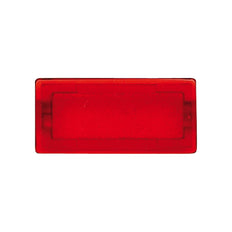 Schneider Electric Neutral Red Rectangular Symbol System M - MTN395900 [5 pieces]