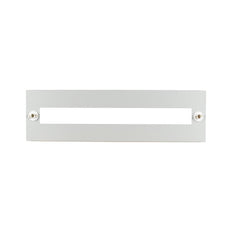 Eaton Front Plate Steel 45mm Cutout Grey 125x600mm - 120785