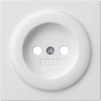Gira S-Color Pure White Socket Cover - 092540