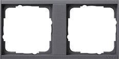 Gira 2-Way Event Intermediate Frame Anthracite - 146228 [2 pieces]