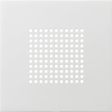 Gira F100 Cover Speaker Pure White - 2483112