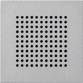 Gira Speaker System Cover 55 Aluminum - 248326