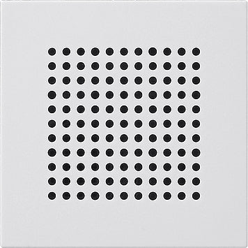 Gira System 55 Pure White Matte Speaker Cover - 248327