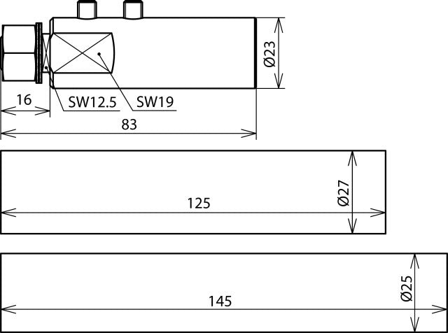 Dehn Connection Element With Assembly Material For HVI Long Conductor - 819196
