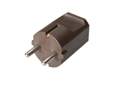 Martin Kaiser Brown MK Plug with Earthing Contact and Black Sleeve - 519oT/br [50 Pieces]