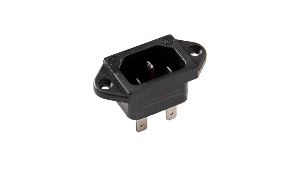 Martin Kaiser MK IEC C14 Inlet Appliance Plug Earthed Vertical Built-In - 781/48/sw [100 Pieces]