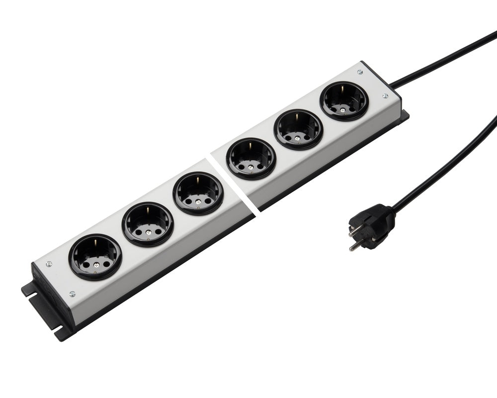 Martin Kaiser 4-Way Power Outlet Strip With Earthing Contact 1.5m Cable - 1057ZL4l-sw15 [10 Pieces]