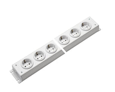 Martin Kaiser Power Outlet Strip 8-Way 90 Degree Earthing Contact - 1002/8ws [10 Pieces]