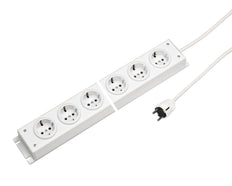 Martin Kaiser 12-Way Power Strip With 90 Degree Earthing Contact - 1002ZL12WS15 [10 Pieces]