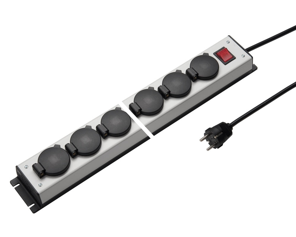 Martin Kaiser 8-Way Power Strip With Switch And 1.5M Cable - 1058ZL8l-sw15 [10 Pieces]