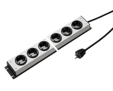 Martin Kaiser 6 Outlet Power Strip 90 Degree 1.5m Cable - 1002ZL6L-SW15
