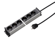 Martin Kaiser Power Outlet Strip 8-Way Earthing Contact Cable 1.5m - 1102KZL8l-sw15 [10 Pieces]