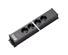 Martin Kaiser Power Outlet Strip 5-Way 45 degrees AC166 Without Switch - 1154/5-2/SW [10 Pieces]