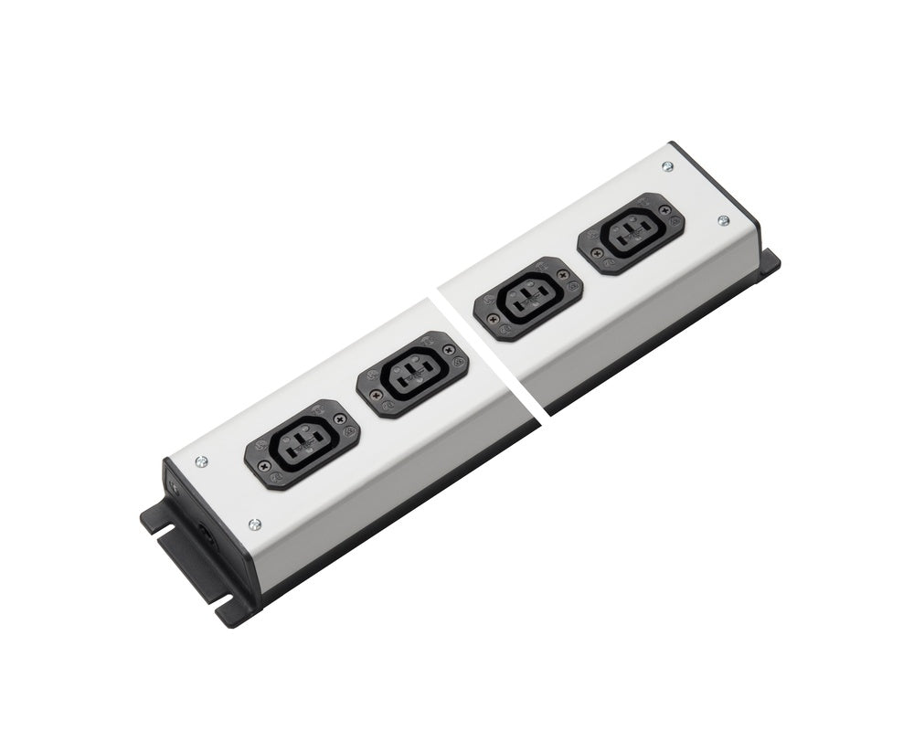 Martin Kaiser Power Outlet Strip 8-Way IEC Socket C13 70 Degrees 10Amp - 1022/8l-sw [10 Pieces]