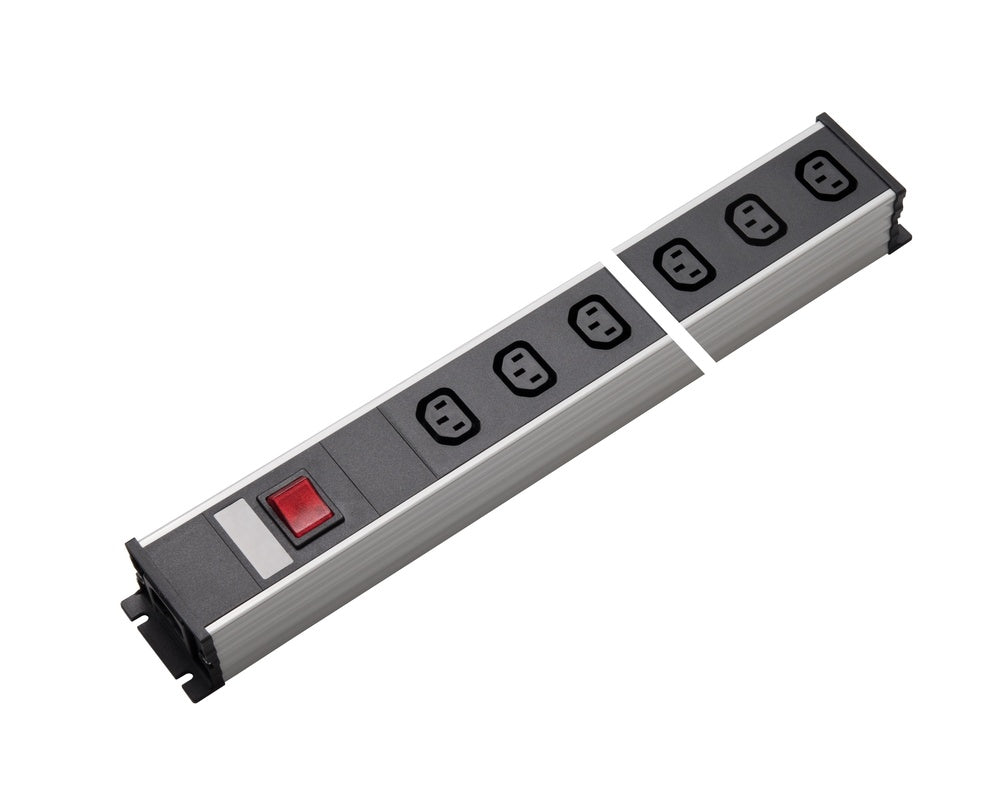 Martin Kaiser Power Strip 8-Way IEC C13 Socket with Switch - 1125/8l-sw [10 Pieces]