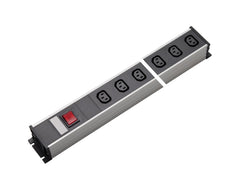 Martin Kaiser Power Strip 8-Way IEC C13 Socket with Switch - 1125/8l-sw [10 Pieces]