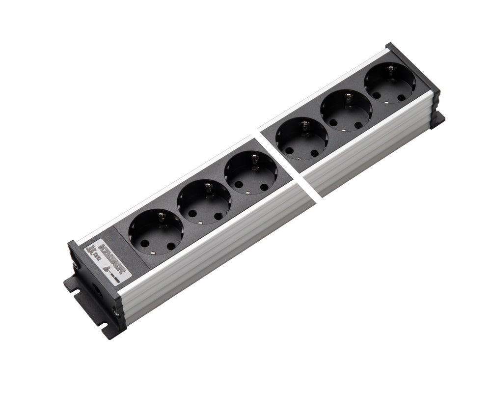 Martin Kaiser Aluminum 4-Way Power Outlet Strip Earthing Contact - 1302/4sw [10 Pieces]