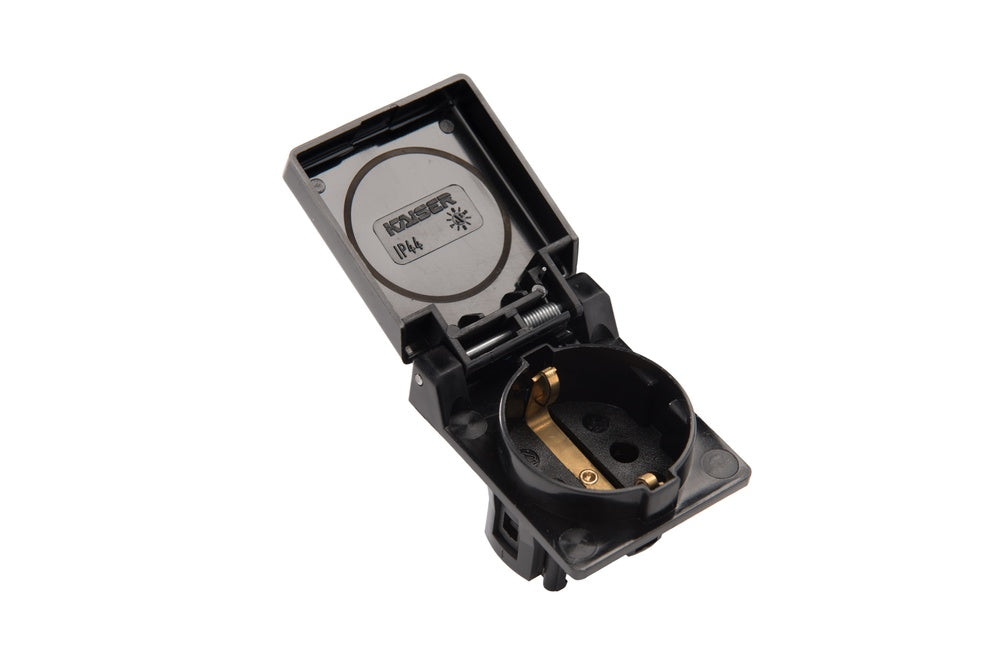 Martin Kaiser 1-Way Flush-Fitting Socket Earthing Contact Black - 496/1/sw [35 Pieces]