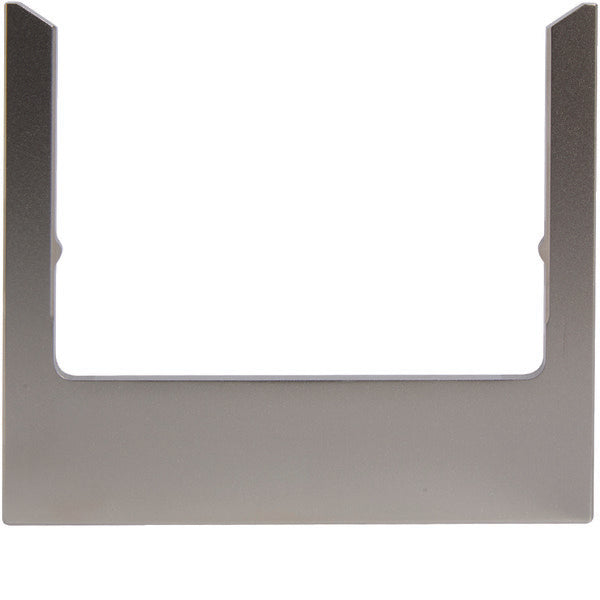 Hager Berker Design Frame Angular Stainless Steel - WD1263