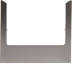 Hager Berker Design Frame Angular Stainless Steel - WD1263