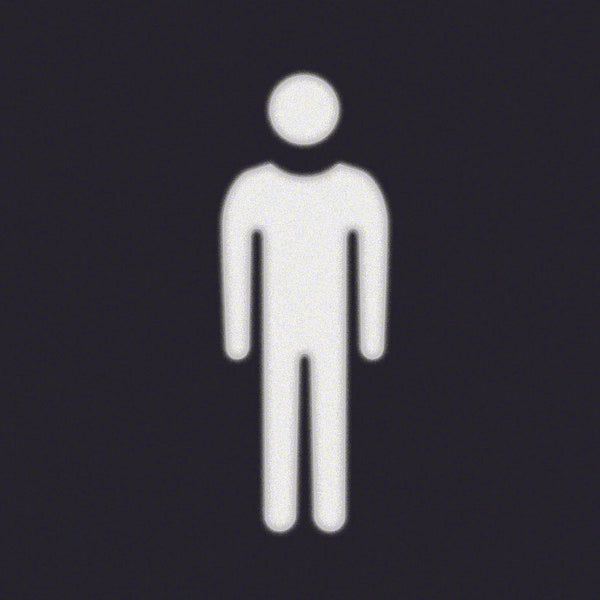 Berker Foil Square Man Symbol For LED Signal Light Accessories - 19058001 [2 pieces]