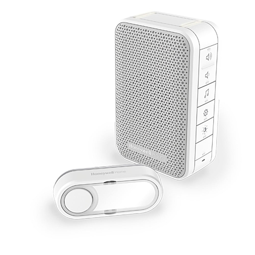 Honeywell Wireless Doorbell Kit With Volume Control White - DC313S