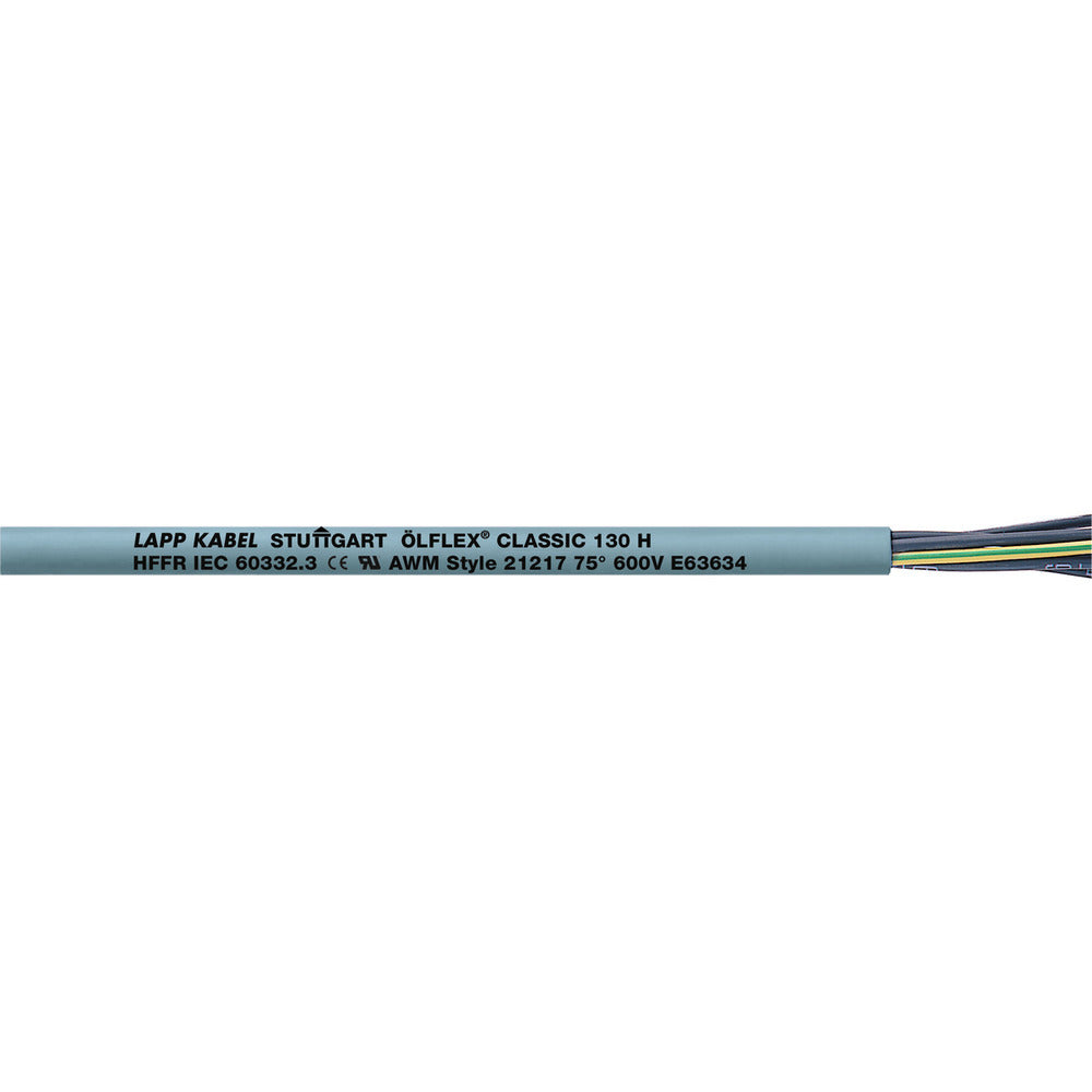 OLFLEX Classic 130H Halogen-Free Control Cable 5G2.5 - 1123144 [5 Meters]