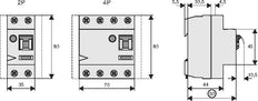 Eaton PFIM 4P 100A Type A RCCB Circuit Breaker - 102871