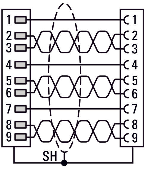USB 3.0 Type A Titanium Bulkhead Interface - 147539