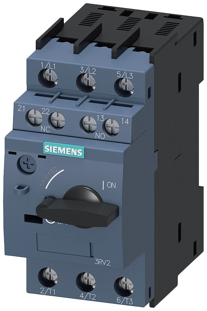 Siemens 3RV2011 Motor Protection Circuit Breaker 5.5-8A - 3RV20111HA15
