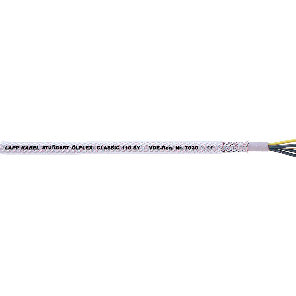 Lapp Olflex Classic 110 SY 8G1.5 Shielded Control Cable - 1125308 [5 Meters]
