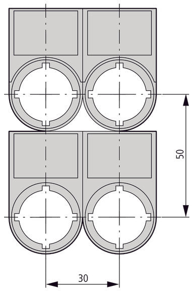 Eaton RMQ-Titan Label Holder M22S-ST-D10 - 216490 [5 Pieces]