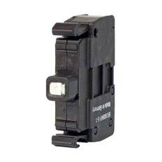 White LED Panel Mount Indicator With Cage Clamp - 216575