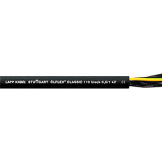 Lapp Olflex Classic 110 Black 7G0.75 Control Cable - 1120241 [20 Meters]