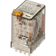 Finder 55.34 Industrial 4CO Relay 7A 24VAC With LED - 55.34.8.024.0050