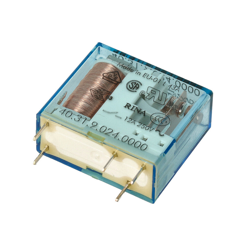 Finder PCB Relay 24V DC 10A Single Changeover Contact - 40.31.9.024.0000 [2 Pieces]